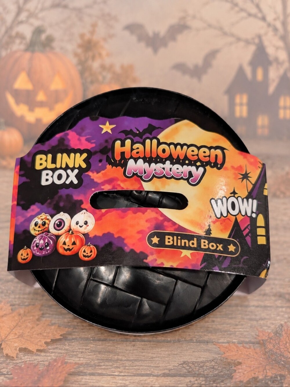 Halloween Mystery Blind Box Light Up Squishy Dumpling